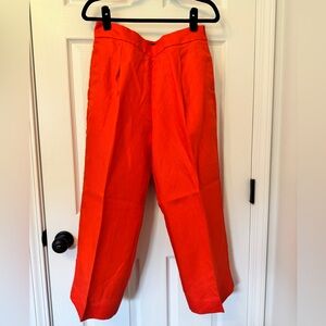J CREW Red/Orange Pants